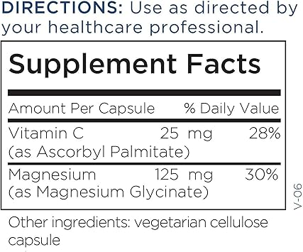 Magnesium Glycinate 180 Capsules
