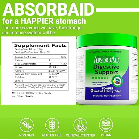 AbsorbAid Digestive Support 83 Servings