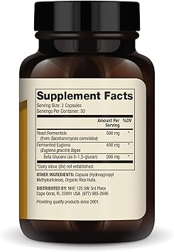 Fermented Beta Glucans 60 Capsules