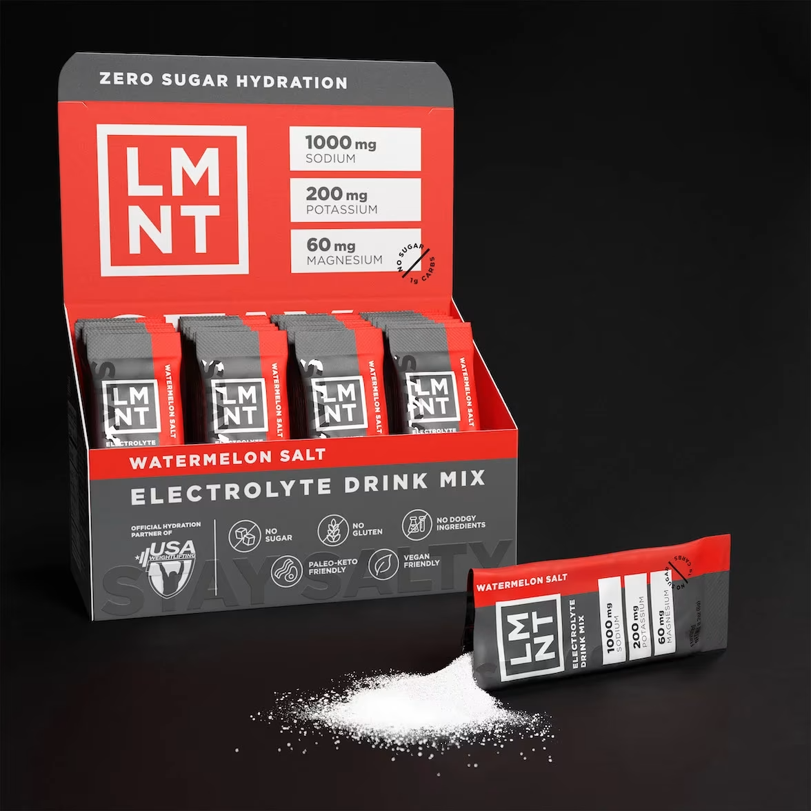 LMNT Recharge - Watermelon Salt 30 Servings